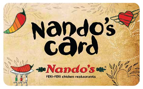 nandos|nando's card.